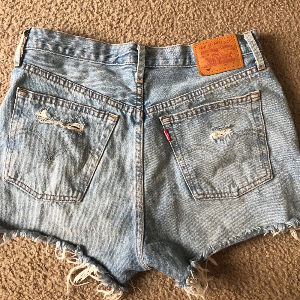 Levi’s 501 jean shorts